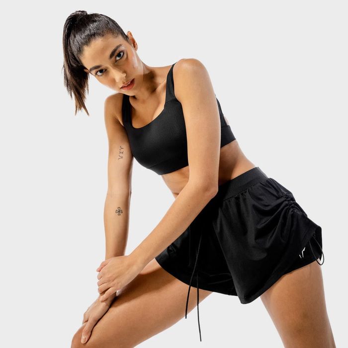 Squatwolf Flux 2 in 1 Shorts ОРИГИНАЛНИ дамски спортни къси панталонки с клин - XS