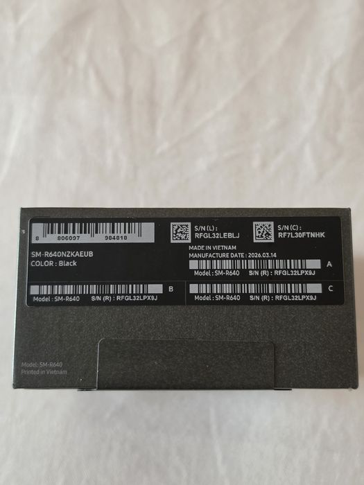 Samsung Galaxy Buds4 Pro B1 , noi,  sigilate , Black, SM-R640NZKAEUB