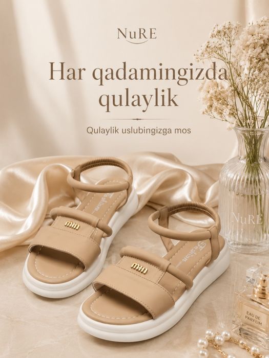 Ayollar uchun qulay oyoq kiyim