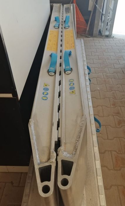 Rampa aluminiu pentru trailer 2.4 metri / 24000 kg