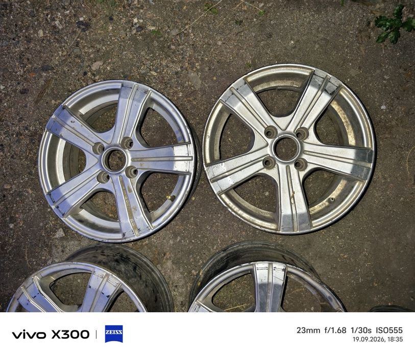 Комплект титановых дисков R14 4×100