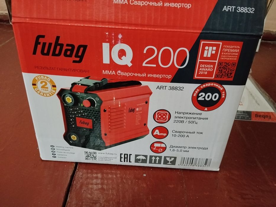 Сварочный аппарат Fubag IQ200