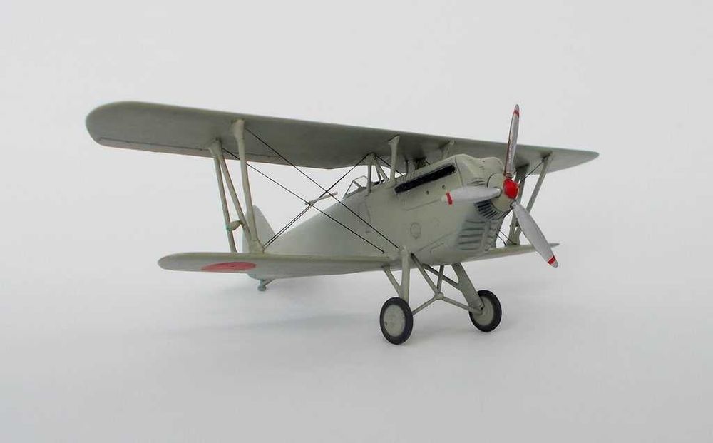 Сборная модель самолета Kawasaki Ki-10 (ICM, 1:72)