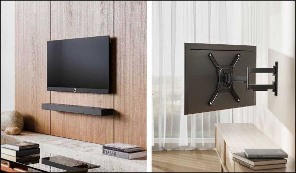 Профессиональная установка кронштейнов для ТВ и техники