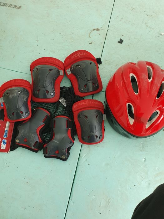 Set casca genunchiere și cotiere