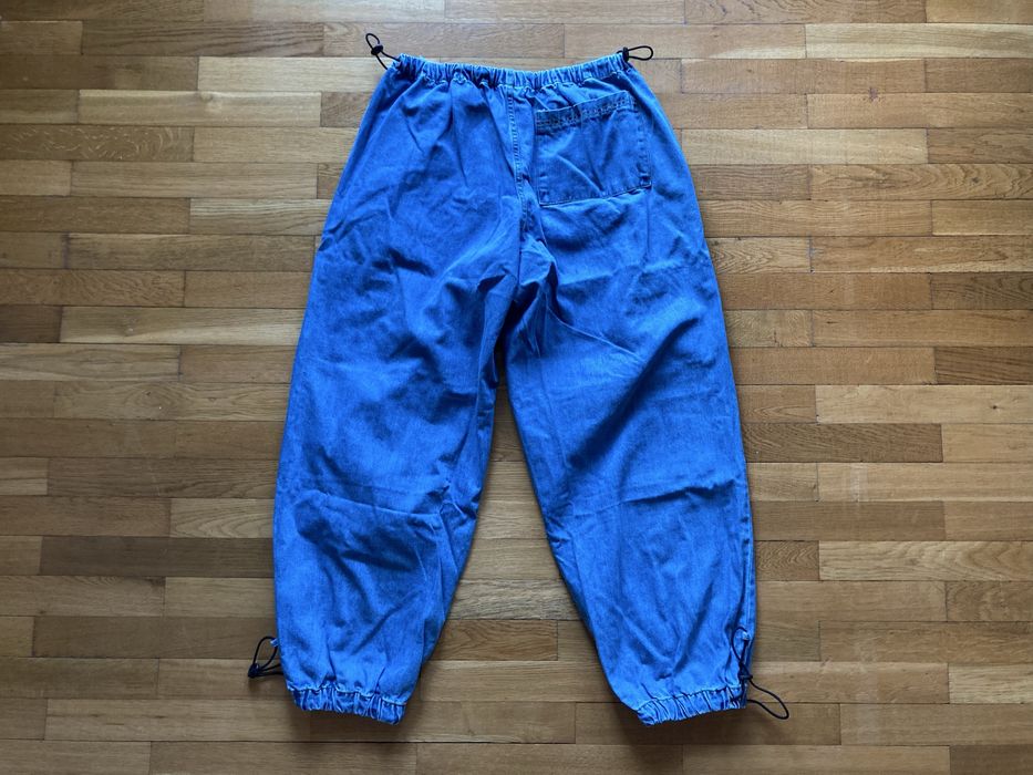Urban Classics - Parachute Jeans Pants(light blue washed) -Size M,L,XL