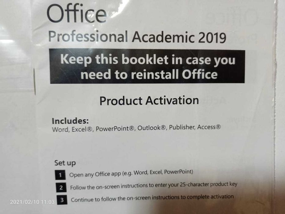 Microsoft Office Pro2019