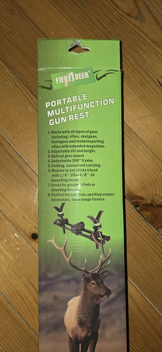 Платформа за стрелба с трипод Fierydeer
Цена 80€
( НОВА)