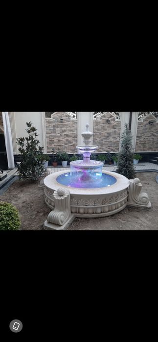 Фонтаны из мрамор