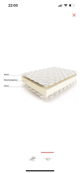 Матрас размер 178х200 новый…