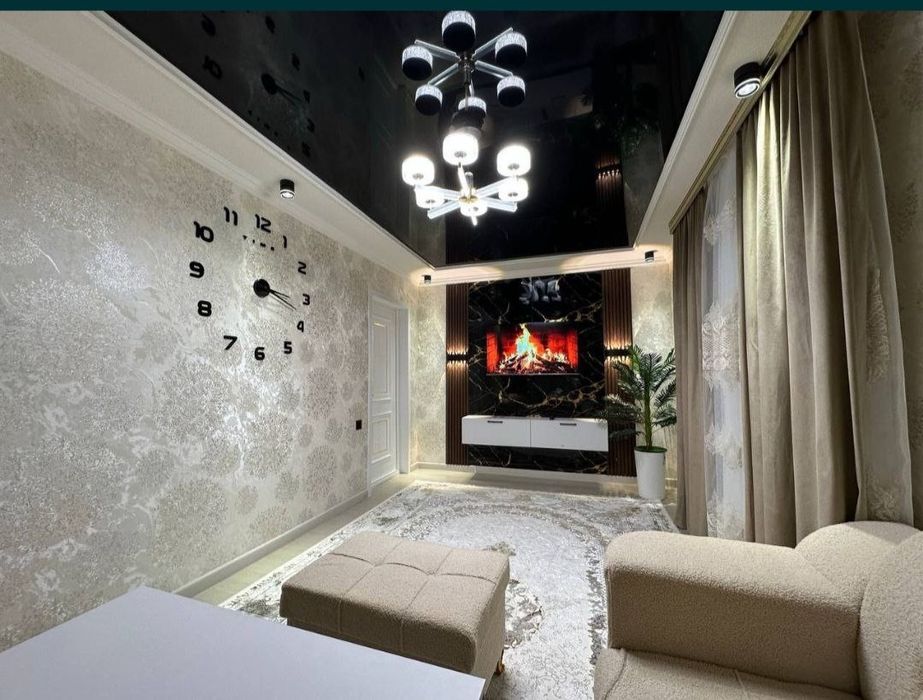 ×Чиланзар 13, 1в2/5/5 ‼️Евроремонт, 38м²‼️Продаётся квартира