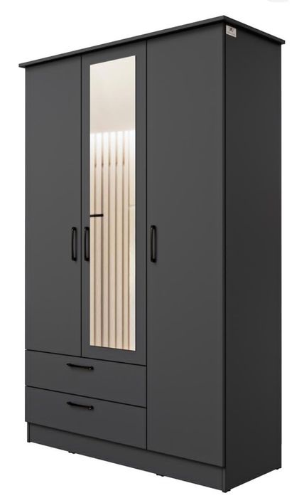 Шкаф темный антроцит