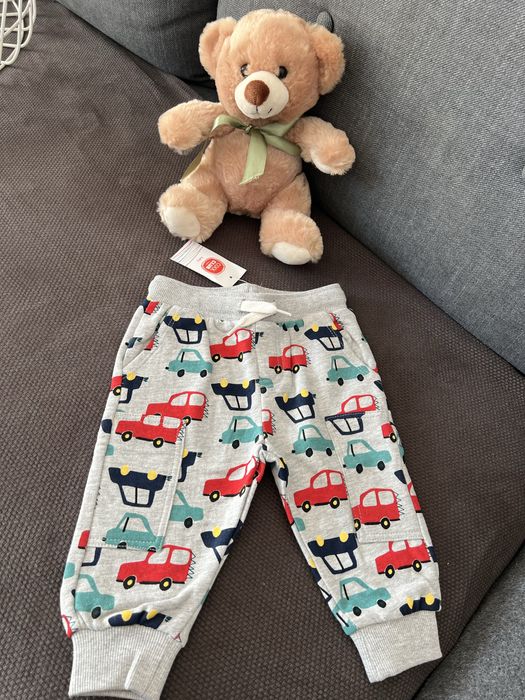 Set nou pantaloni si bluza, marimea 74, 6-9 luni,