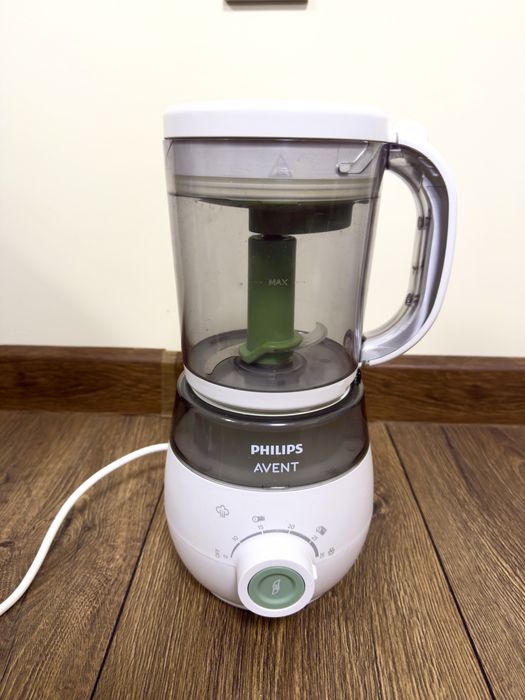 Philips Avent 4 в 1 уред за готвене на бебешка храна – готви, пасира, размразява и затопля