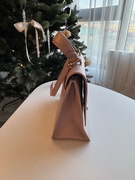 FURLA дамска чанта естествена кожа