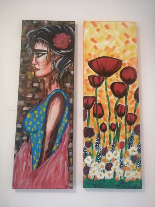 Картина "Испанка" Картина "Пролет"