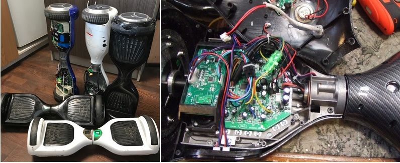 Ремонт гироскутер.