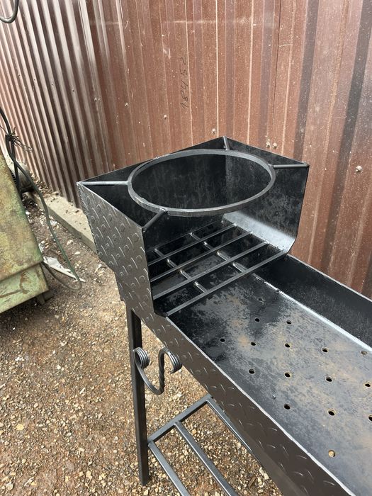Мангал + место под казан