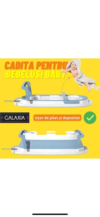 Cadita pliabila bebelusi