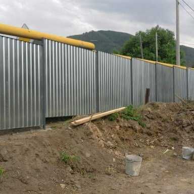 Монтаж Заборов из профнастила от 10 000 тг/кв.м