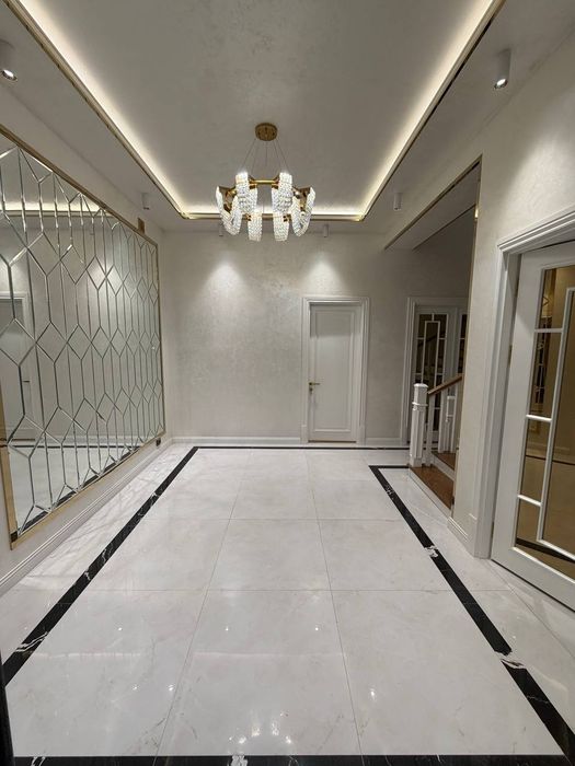 Дом Абсолютно новый Янгиабад 2 сотки 7 комнат  4-уровня 320м2 ул.Алиев