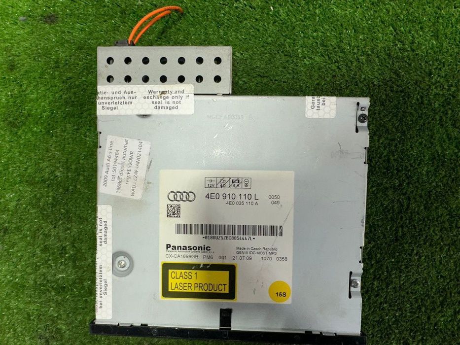 Sistem audio radio cd multimedia bluetooth bt audi a6 c6 cod: 4e0910110l [a]