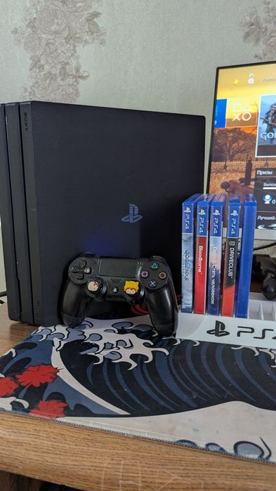 Ps 4 pro с играми