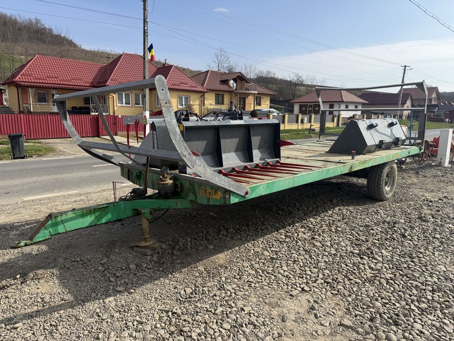 Remorca trailer baloti  6t