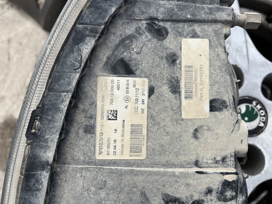 Халоген Volvo камион