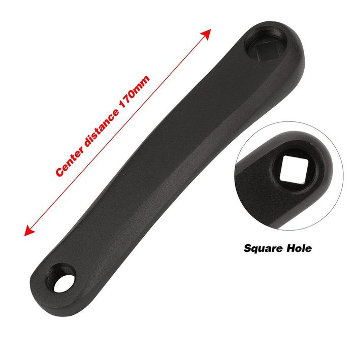Braț Pedalier Stânga 170mm pentru MTB și Bicicletă Șosea