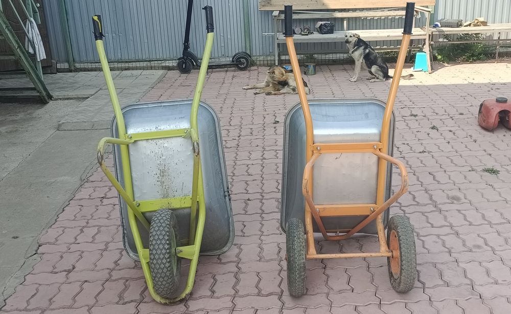 Продам строительные тележки б/у