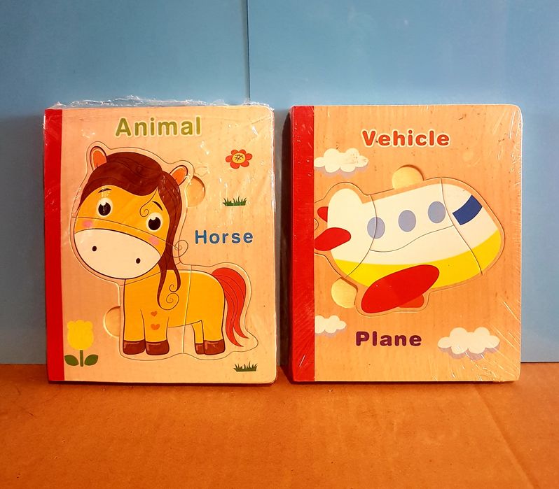 Новые книги-пазлы.