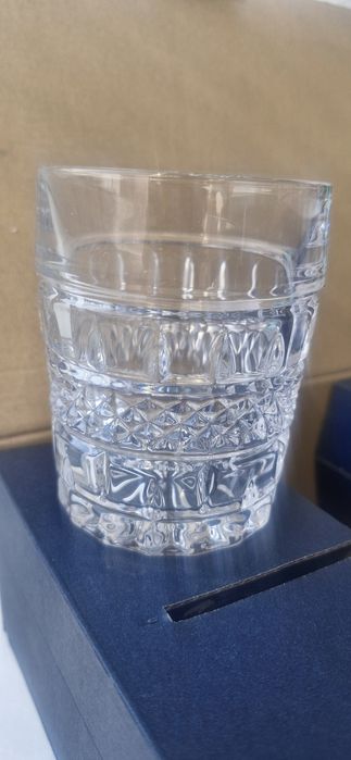 Set 6 Pahare Whisky Cristal Bohemia - Colecția Brittany (Noi)