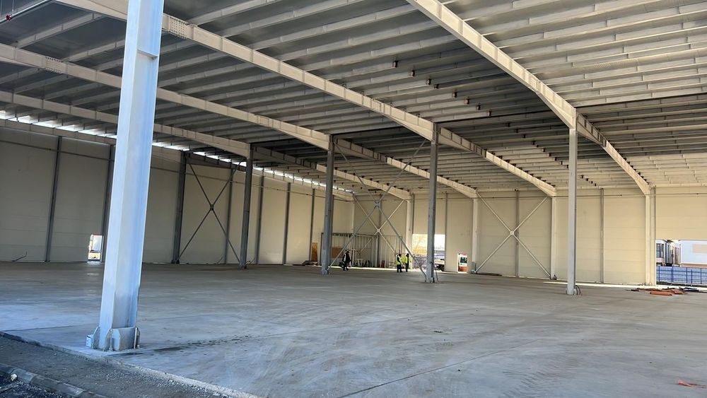 Hala metalica și structura