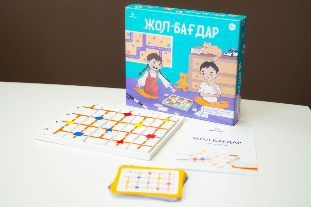 Intellectum. Настольная , развивающая игра “Жол бағдар "