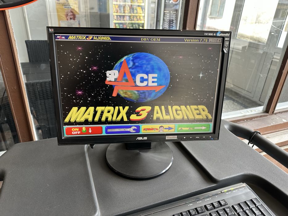 Стенд за  регулиране на геометрия сходимост на автомобили