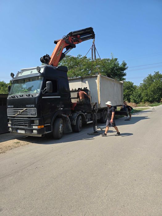 Услуги с кран, камион с кран,преместване на гаражни клетки вишка
