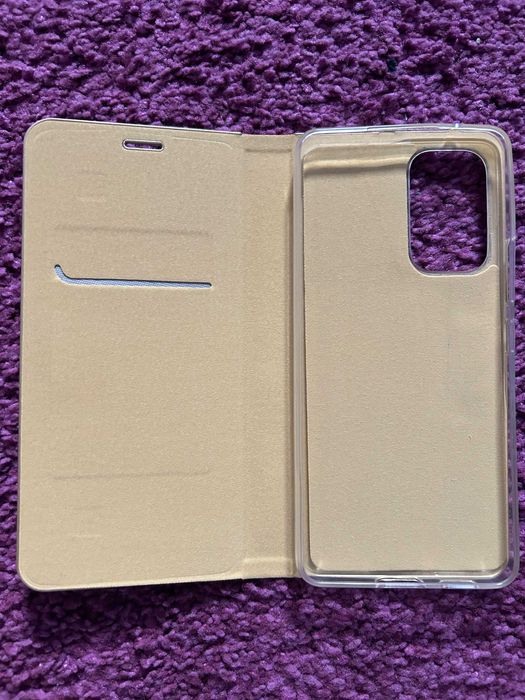 Кожен калъф LUNA Book Gold for SAMSUNG A53 5G