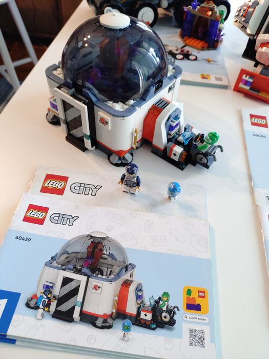 3 seturi Lego City Space 60432, 60434, 60439