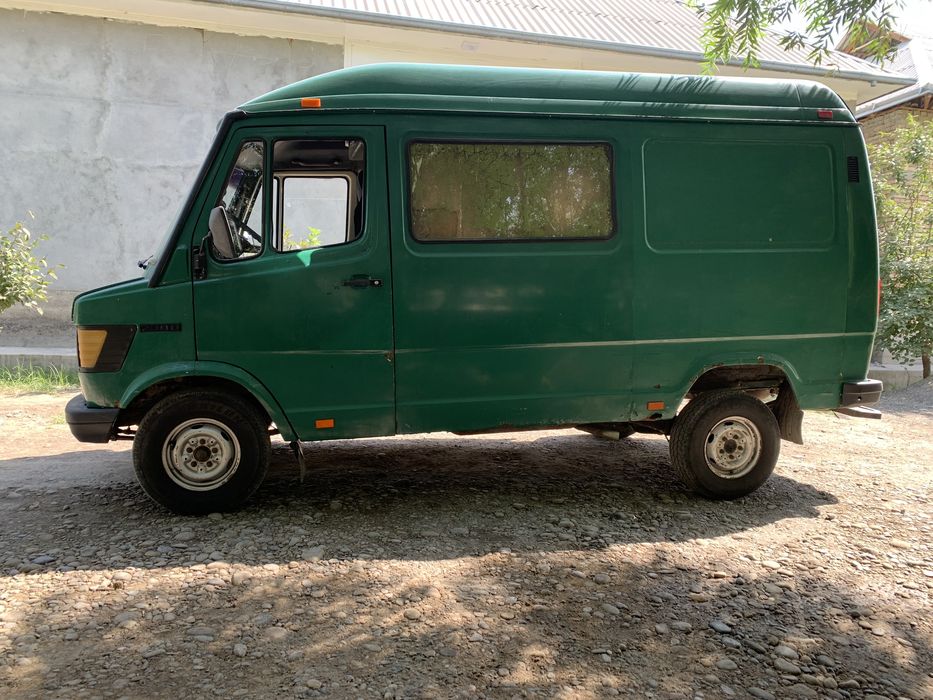 Mercedes 601 gaz sdina amartizatirli resor qilingan