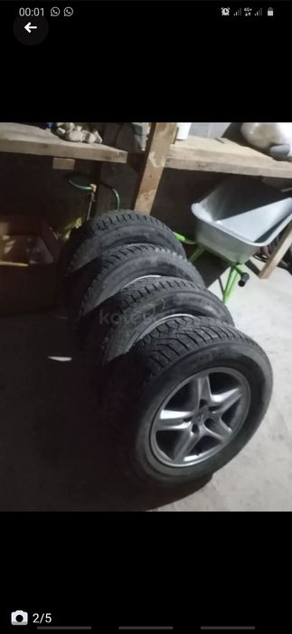 Продам диски с зимней резиной