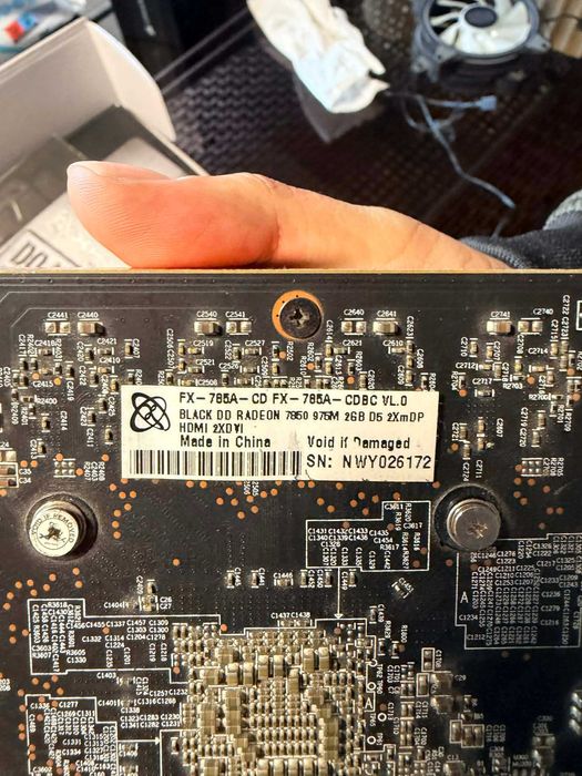 AMD XFX Radeon HD 7850