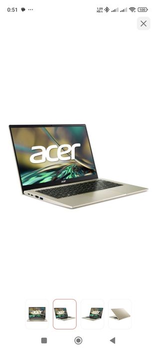 Нетбук Асер компактный