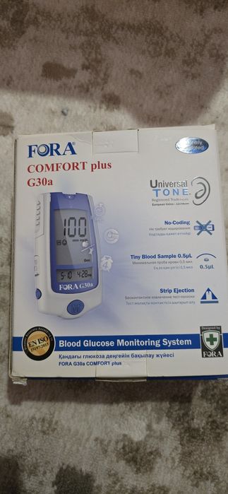 Глюкометр FORA Comfort Plus G30a 

Продаю совр