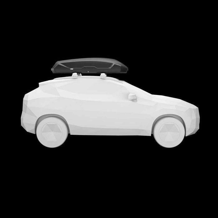 Автобокс Thule Force 3, 400L (черен мат)