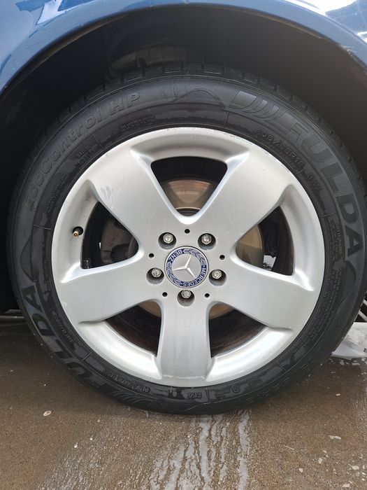 Оригинални джанти 5х112 16ки от w211 с гуми