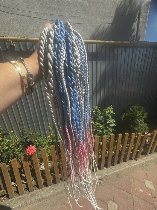 Афрокосы! Заплетали по 1 разу!