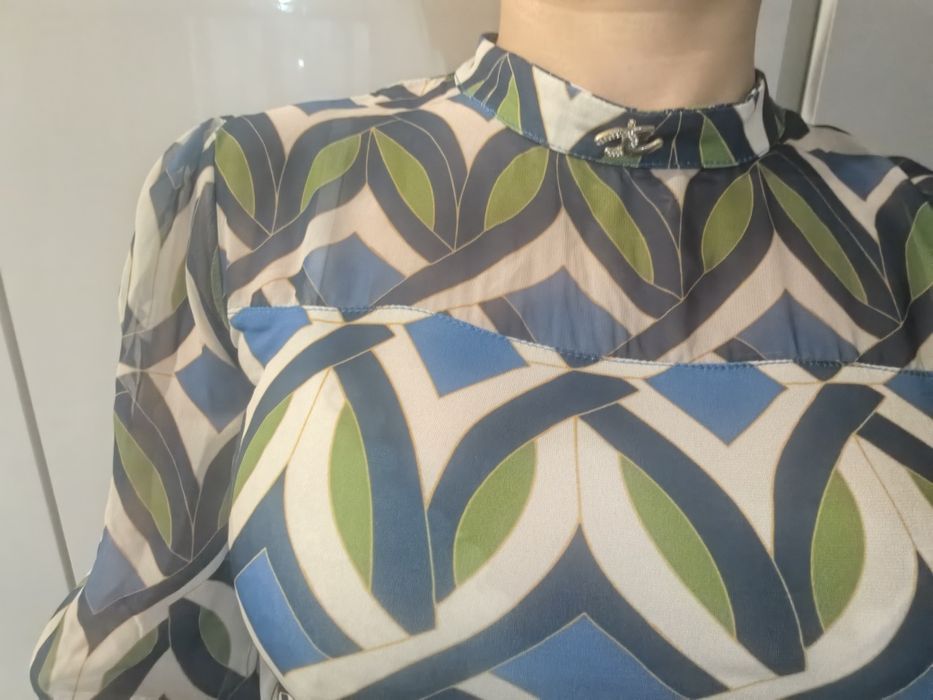 флорални блузи с банел различни цветове