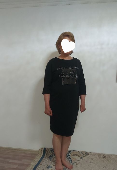 Платье французская длина размер 54