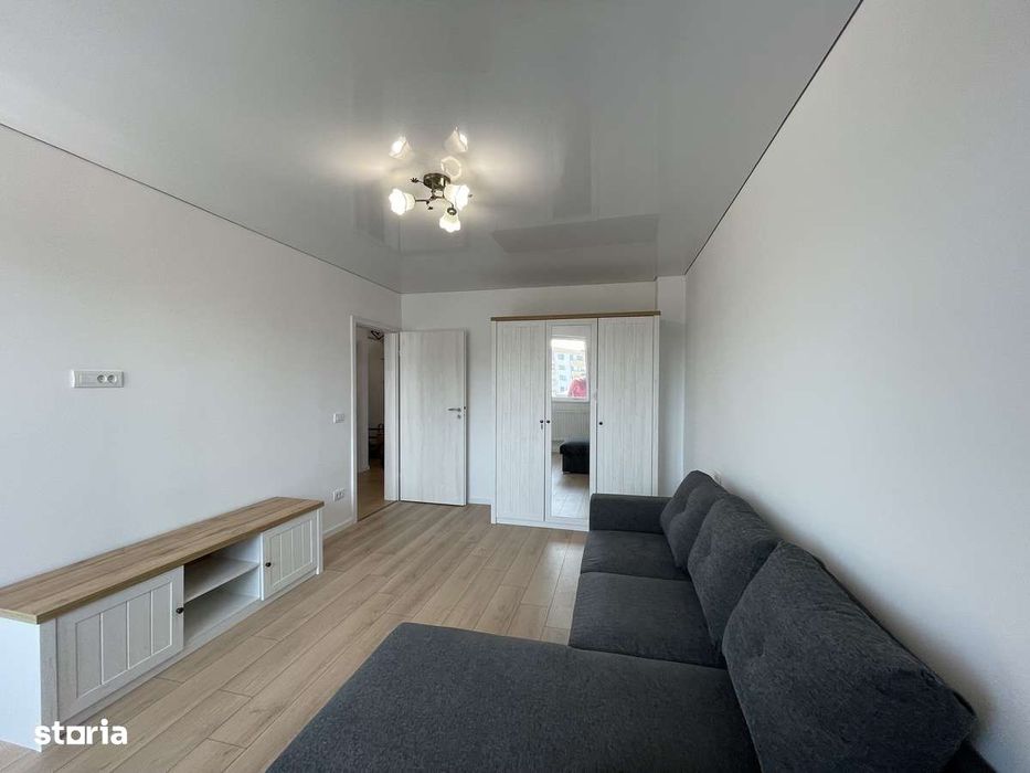 2 camere mobilat, utilat, bloc nou+ loc parcare